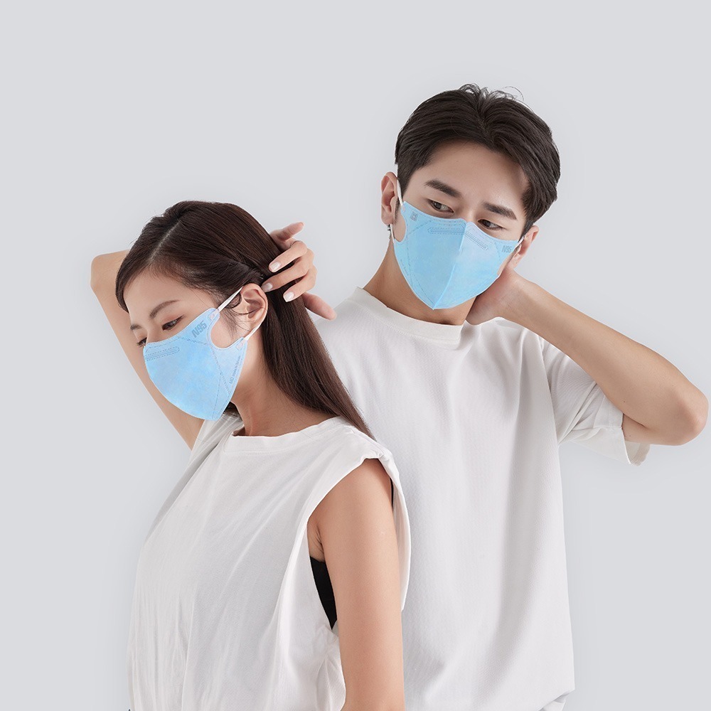 藍鷹牌 壓條款 N95醫用立體型成人口罩 50片x1盒-細節圖2