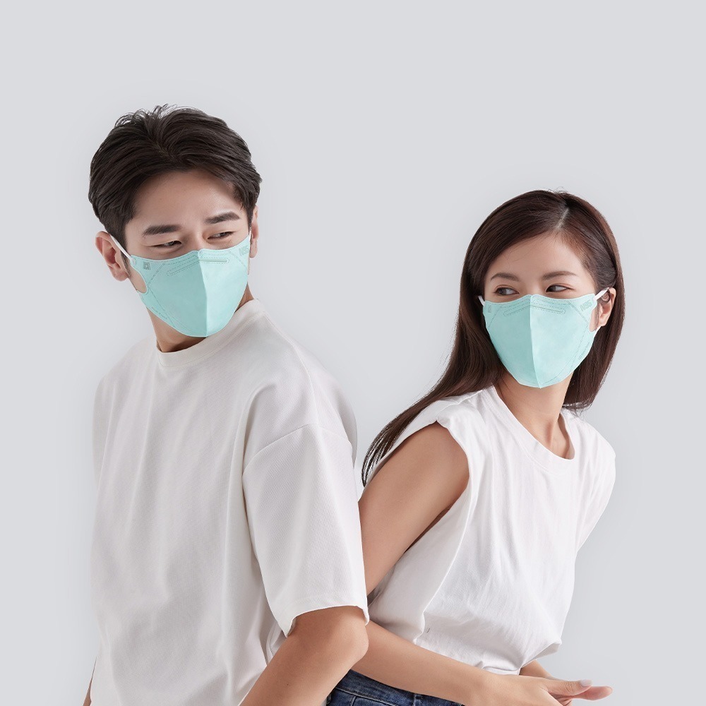 藍鷹牌 壓條款 N95醫用立體型成人口罩 50片x1盒-細節圖3