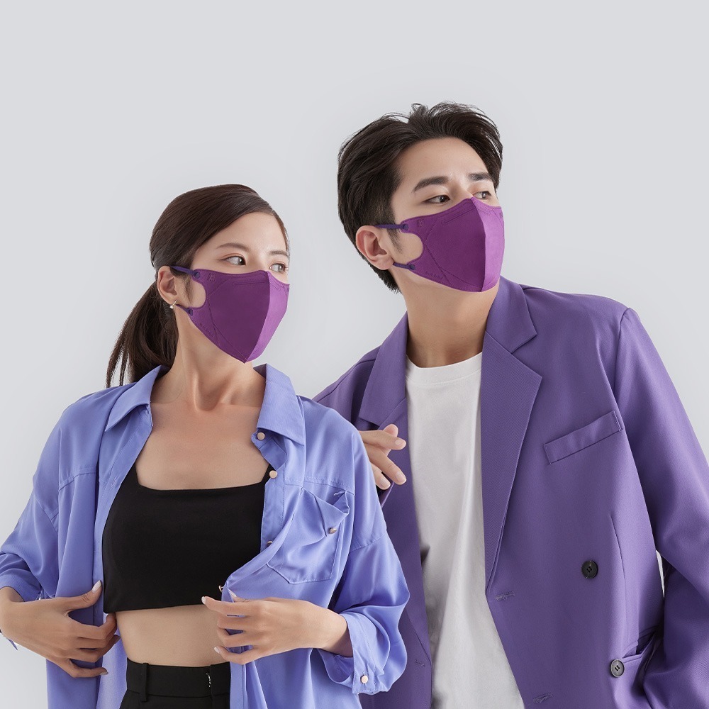 藍鷹牌 壓條款 N95醫用立體型成人口罩 五層防護 50片x1盒-細節圖9