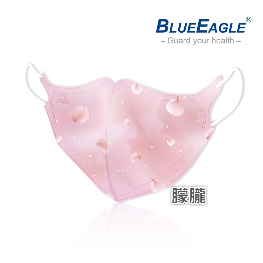 藍鷹牌 N95 立體型醫用成人口罩 花漾年華系列 10片/盒-規格圖6