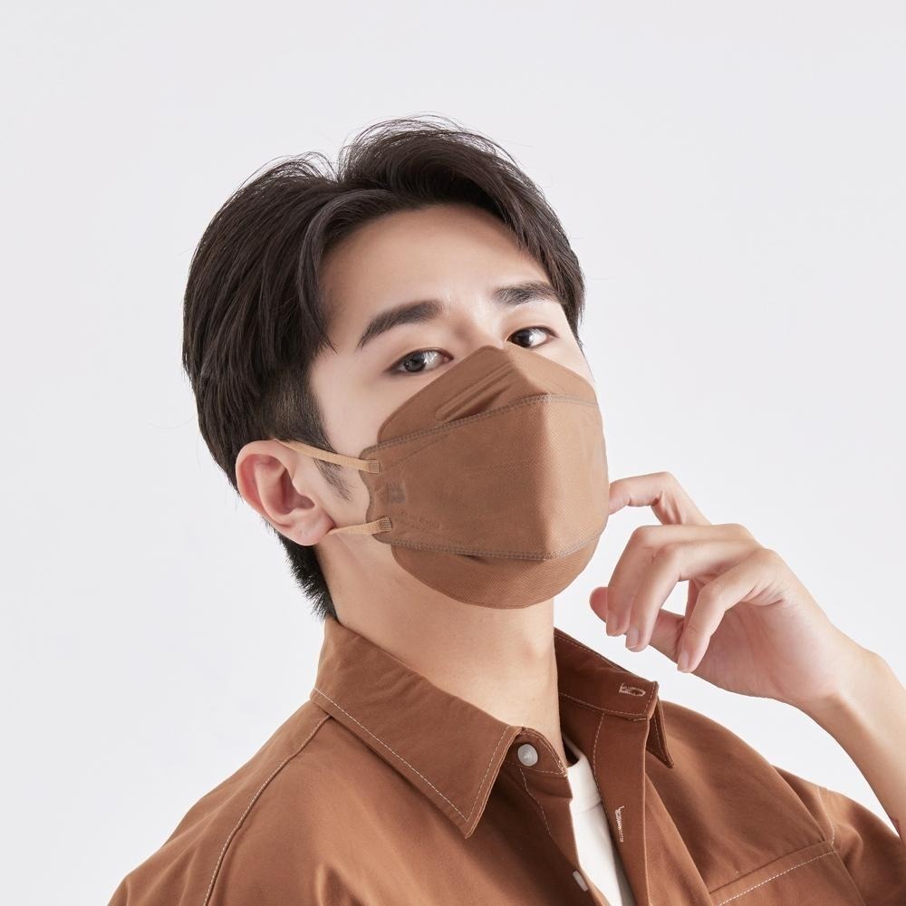 藍鷹牌 N95 4D立體型醫療成人口罩 綜合包 六色各5片 30片x1盒-細節圖3