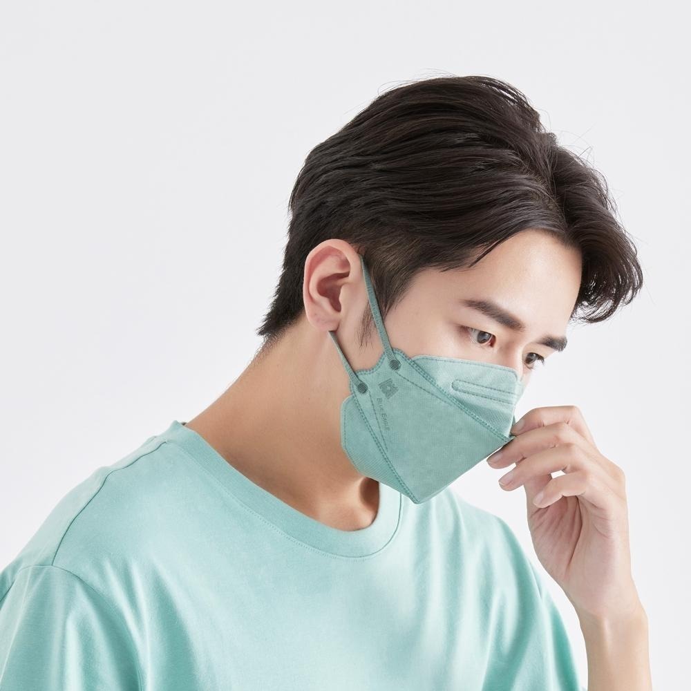 藍鷹牌 N95 4D立體型醫療成人口罩 綜合包 六色各5片 30片x1盒-細節圖5