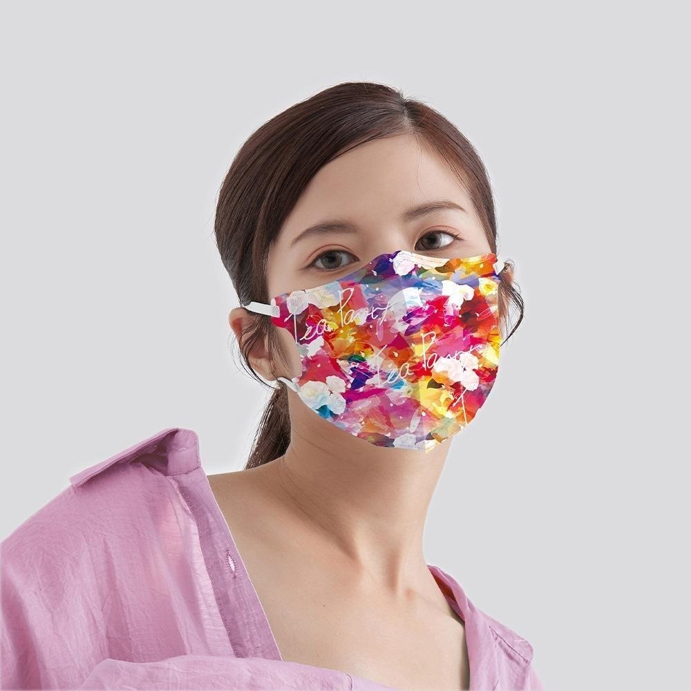 藍鷹牌 N95 立體型醫用成人口罩 愛麗絲夢遊仙境系列 10片/盒-細節圖4