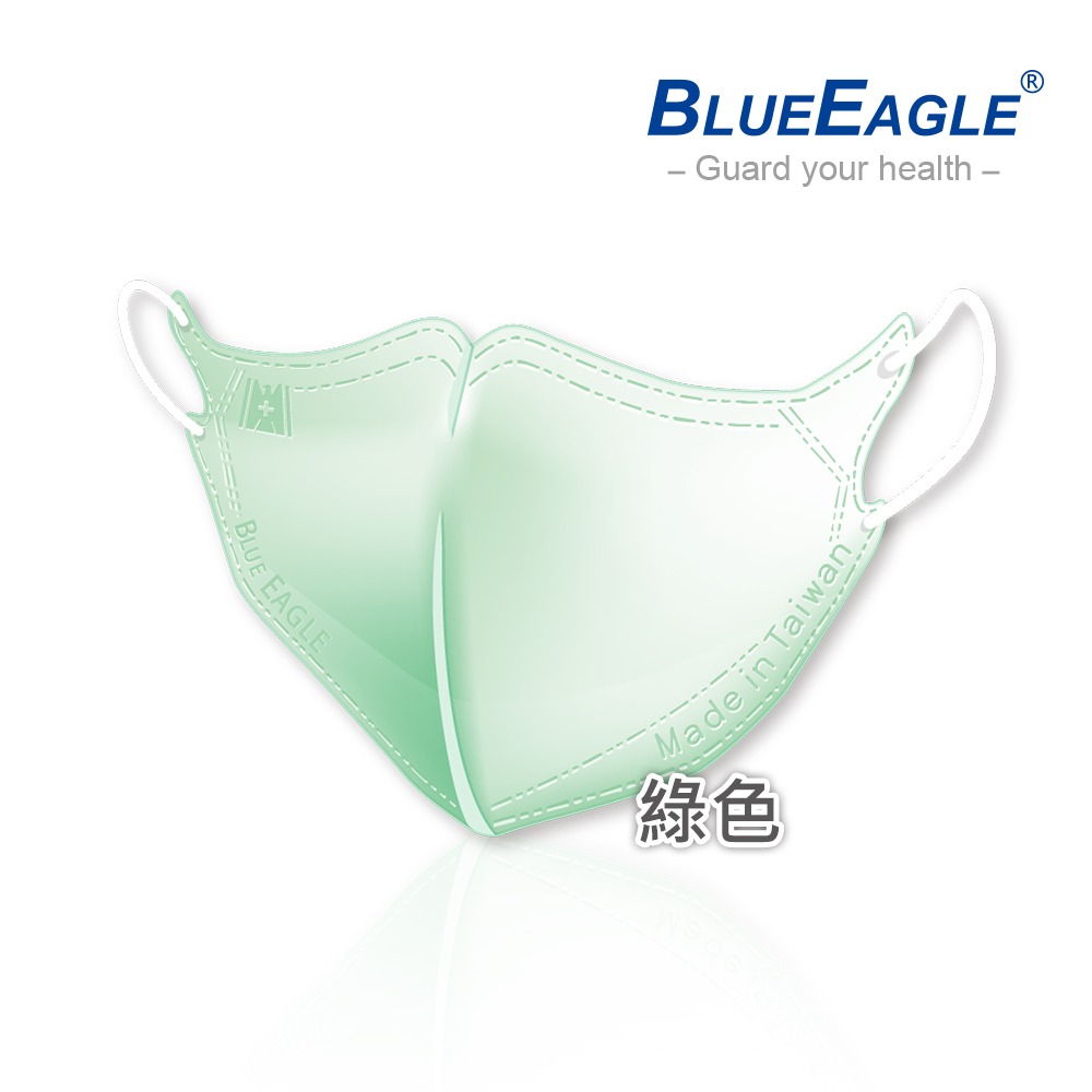 藍鷹牌 N95立體型成人醫用口罩 隨身包 5片/包-規格圖1