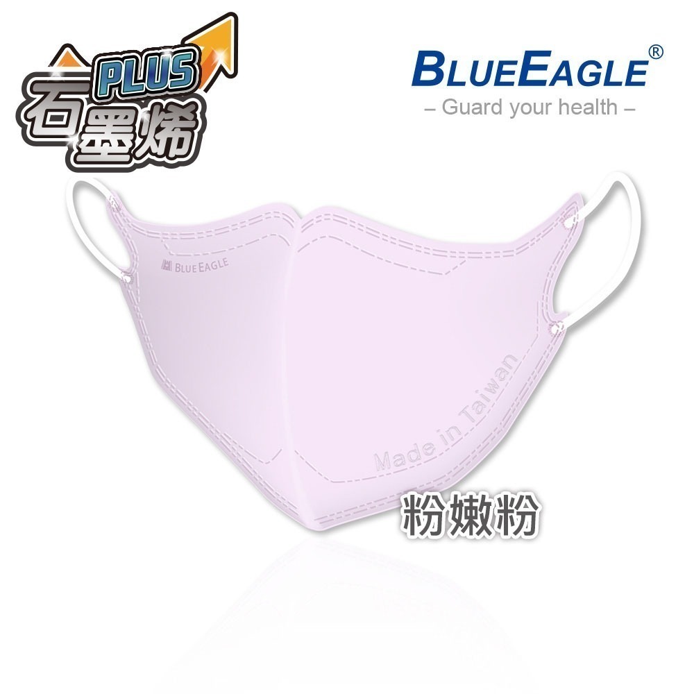 藍鷹牌 N95石墨烯 3D立體型6-10歲兒童醫用口罩 50片x1盒-規格圖8