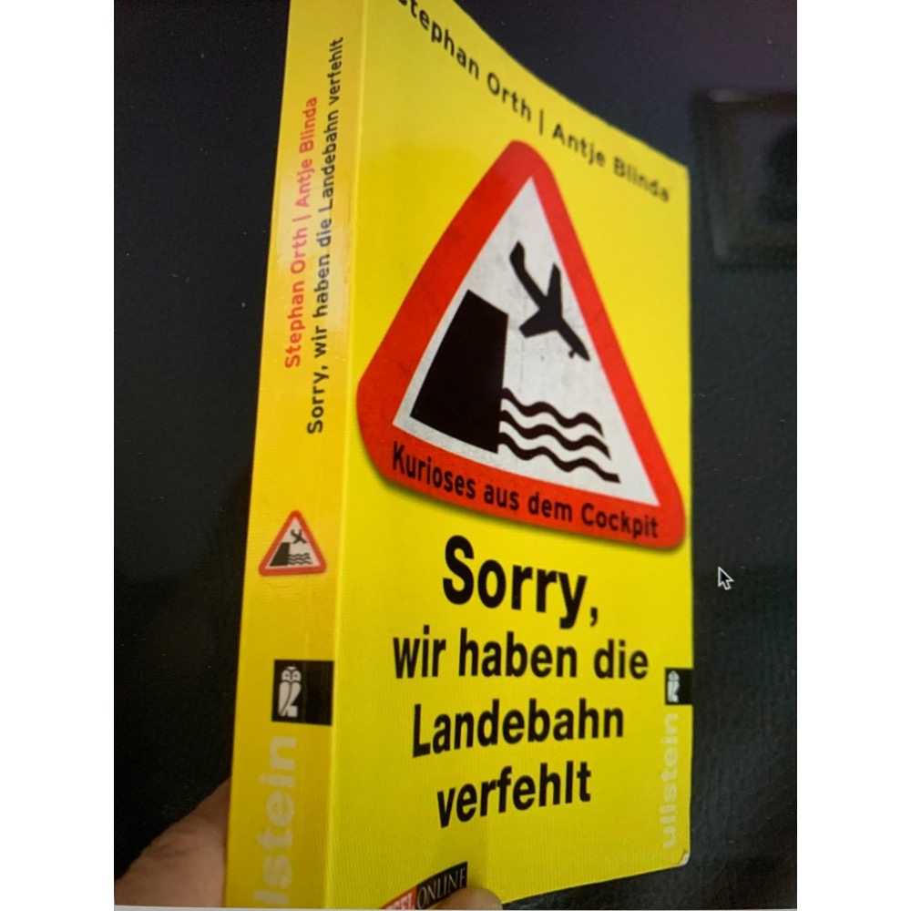 德語原文書 《Sorry，wir haven die Landebahn verfehlt》-細節圖2