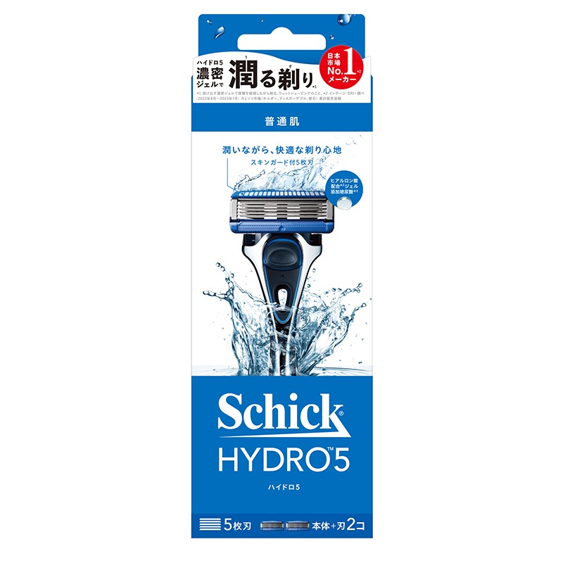 舒適牌 水次元5刮鬍刀1刀把2刀片-細節圖2