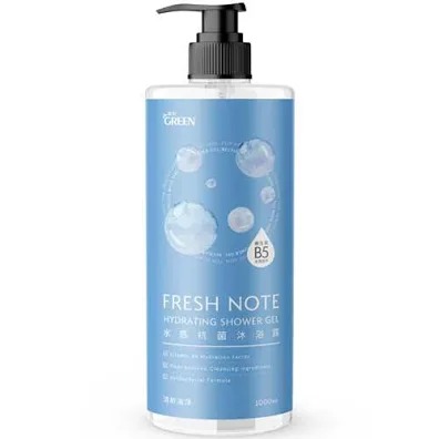 Green 綠的 水感抗菌沐浴露1000ml_茶樹/清新海洋 (沐浴乳)-細節圖3