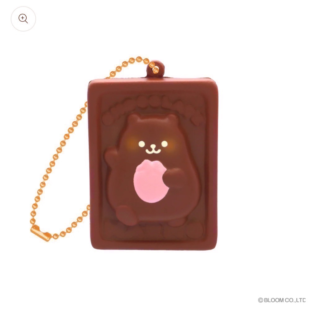 ibloom 日本 正版 可愛 小白熊 迷你 巧克力 盲盒 吊飾 squishy 軟軟 捏捏 慢回彈 聖誕 交換 禮物-細節圖4