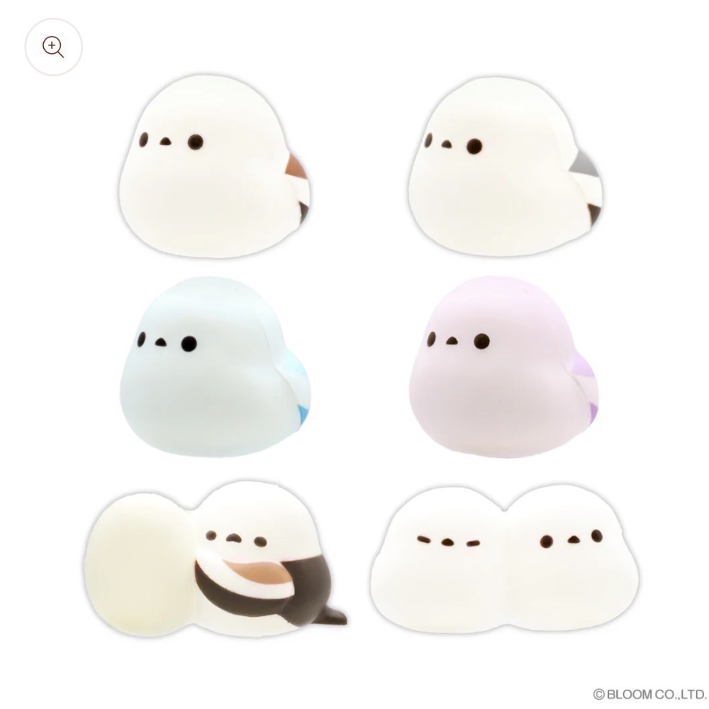 iBLOOM 日本 正版 可愛 迷你 長尾山雀鳥 驚喜蛋 盲蛋  一盒 squishy 軟軟 捏捏 慢回彈 交換禮物-細節圖2