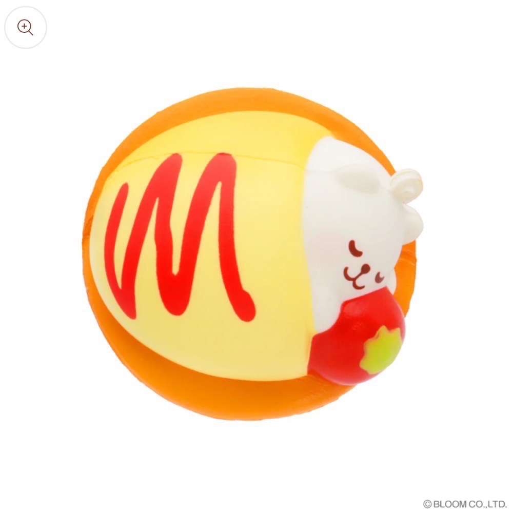 iBLOOM 日本 正版 晚安餐廳 仿真 小白熊 marmo 蛋包飯 四款 盒裝 squishy 軟軟 捏捏 慢回彈-細節圖4