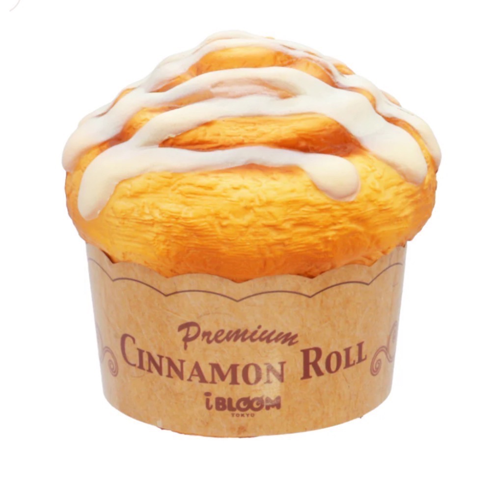 iBLOOM  日本 正版 美味 仿真 經典 肉桂捲 麵包 盒裝 squishy 軟軟 捏捏 慢回彈 紓壓-規格圖3