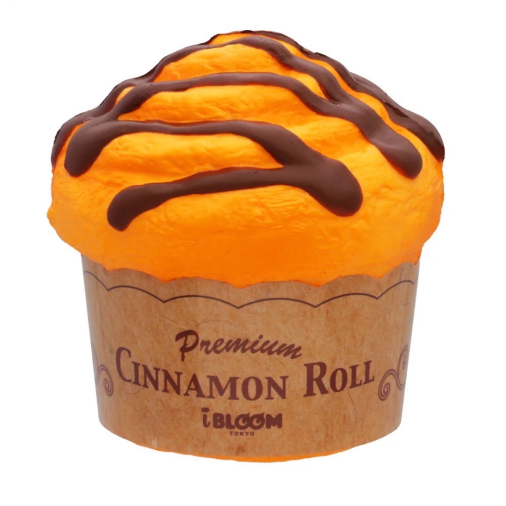 iBLOOM  日本 正版 美味 仿真 經典 肉桂捲 麵包 盒裝 squishy 軟軟 捏捏 慢回彈 紓壓-規格圖3