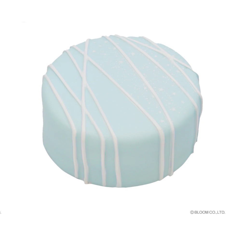 ibloom 日本 正版 線條蛋糕 粉色 藍色 mini 薩赫 小號 盒裝 squishy 軟軟 捏捏 慢回彈 紓壓-細節圖2