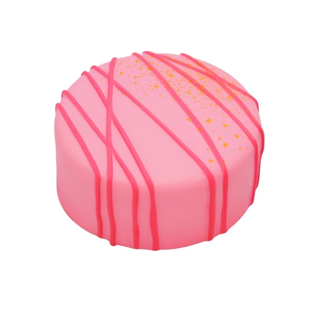 ibloom 日本 正版 線條蛋糕 粉色 藍色 mini 薩赫 小號 盒裝 squishy 軟軟 捏捏 慢回彈 紓壓-規格圖5