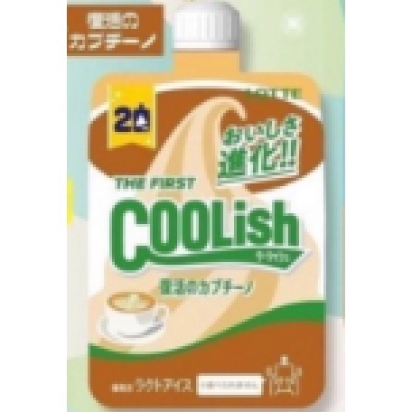 LOTTE 日本 正版 酷立吸 二代 COOLish 仿真 樂天 吸吸冰 一套兩款 squishy 軟軟 捏捏 慢回彈-規格圖1