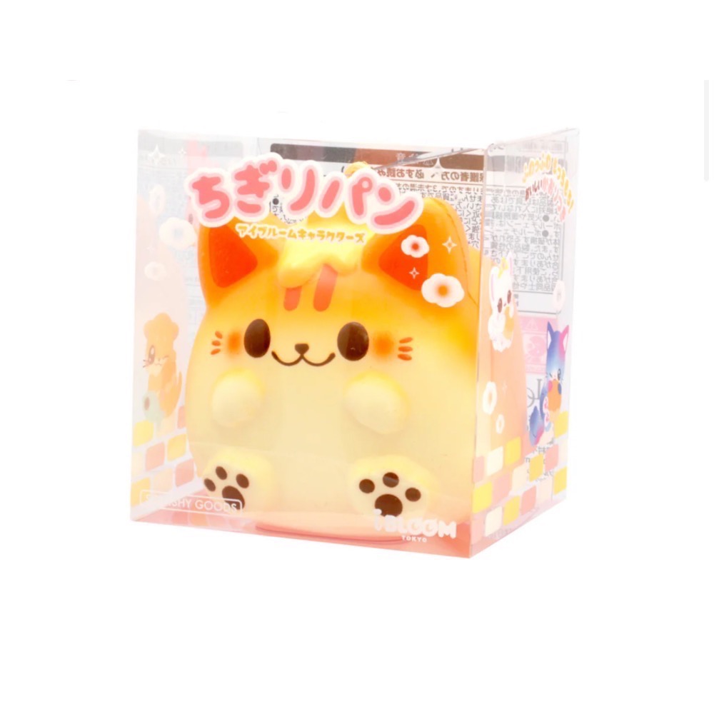 iBloom 日本 可愛 黃油貓咪 手撕四角麵包 方塊麵包 Squishy 軟軟 捏捏 慢回彈 舒壓-細節圖4