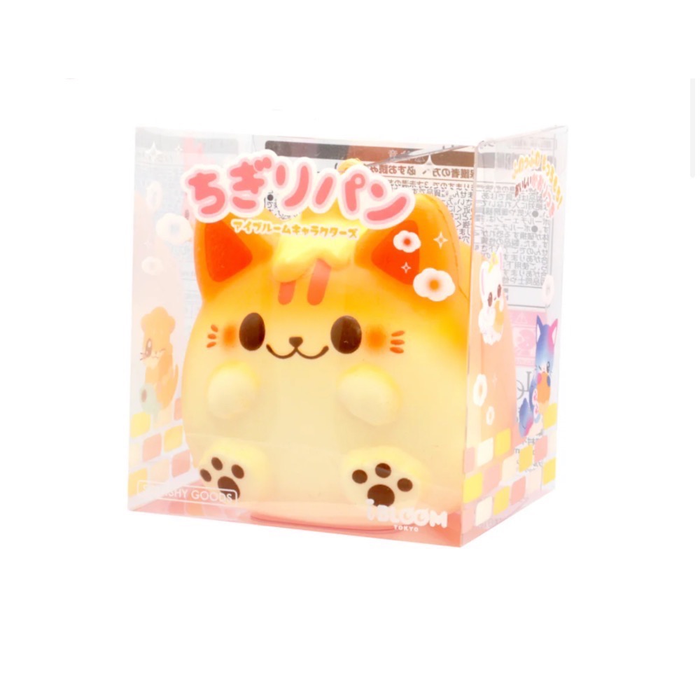 iBloom 日本 可愛 黃油貓咪 手撕四角麵包 方塊麵包 Squishy 軟軟 捏捏 慢回彈 舒壓-細節圖4
