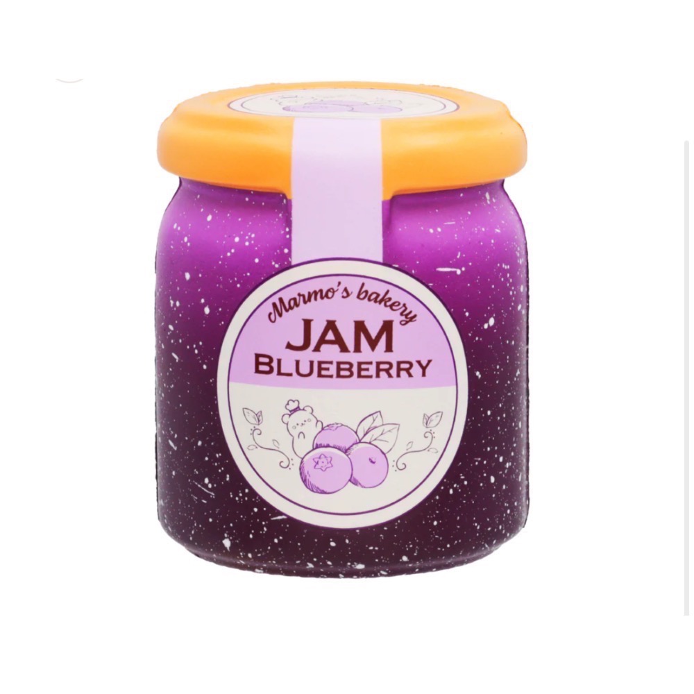 ibloom 日本 正版 可愛 仿真 果醬罐 軟綿綿 柳橙 草莓 藍莓 瓶子 盒裝 SQUISHY 軟軟 捏捏 慢回彈-細節圖4