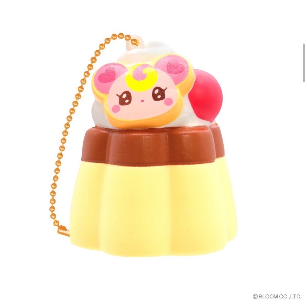 ibloom 日本 棒棒糖 月亮女孩 香草 布丁 杏仁 咖啡 薄荷 吊飾 squishy 軟軟 捏捏 慢回彈-細節圖3