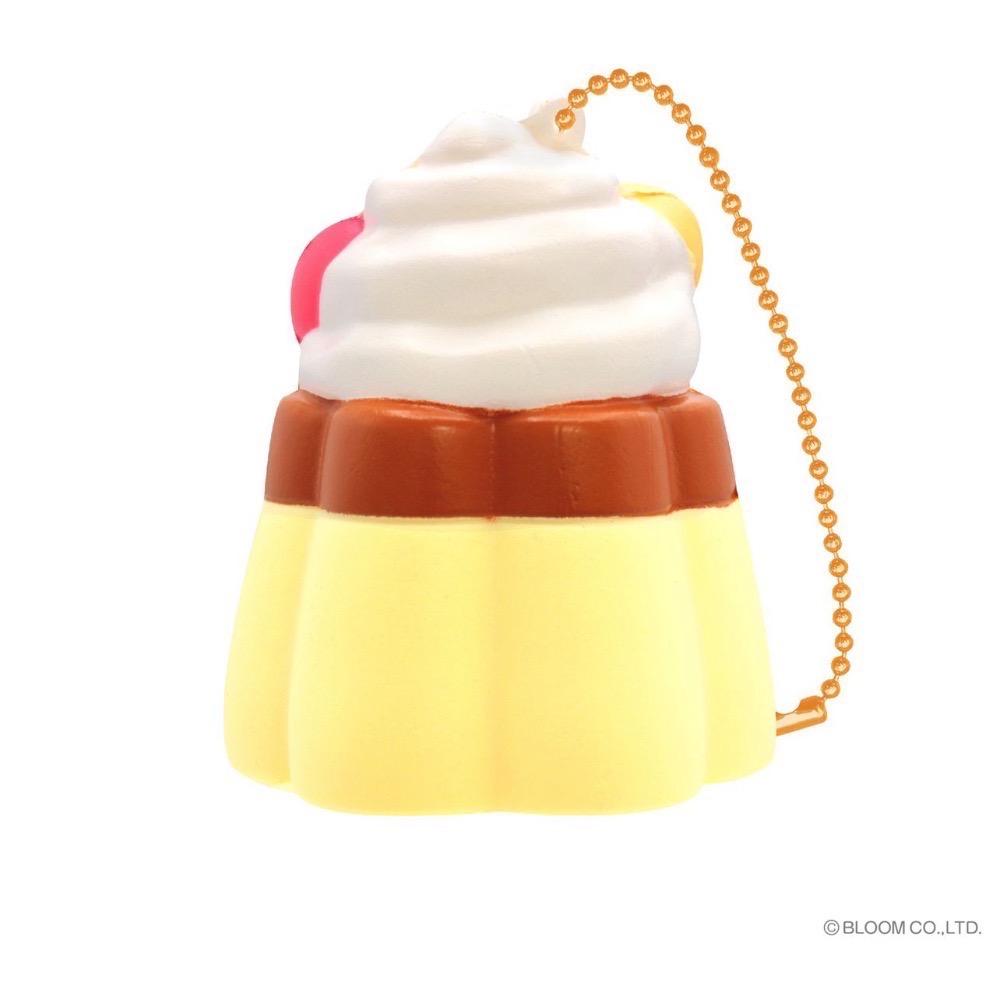 ibloom 日本 棒棒糖 月亮女孩 香草 布丁 杏仁 咖啡 薄荷 吊飾 squishy 軟軟 捏捏 慢回彈-細節圖4