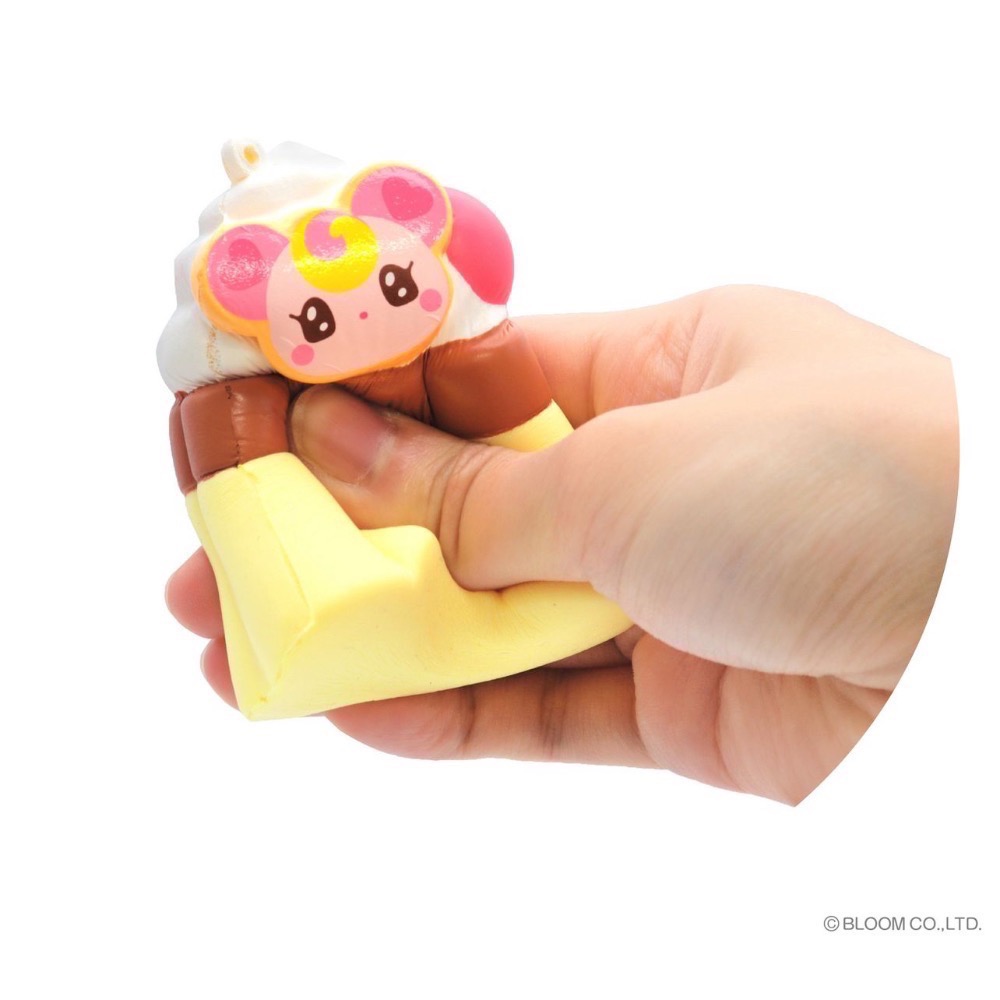 ibloom 日本 棒棒糖 月亮女孩 香草 布丁 杏仁 咖啡 薄荷 吊飾 squishy 軟軟 捏捏 慢回彈-細節圖8