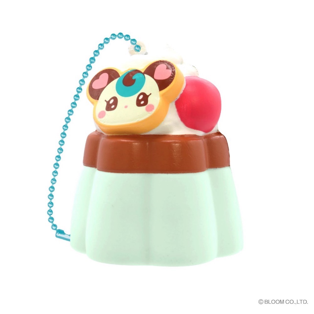 ibloom 日本 棒棒糖 月亮女孩 香草 布丁 杏仁 咖啡 薄荷 吊飾 squishy 軟軟 捏捏 慢回彈-規格圖8