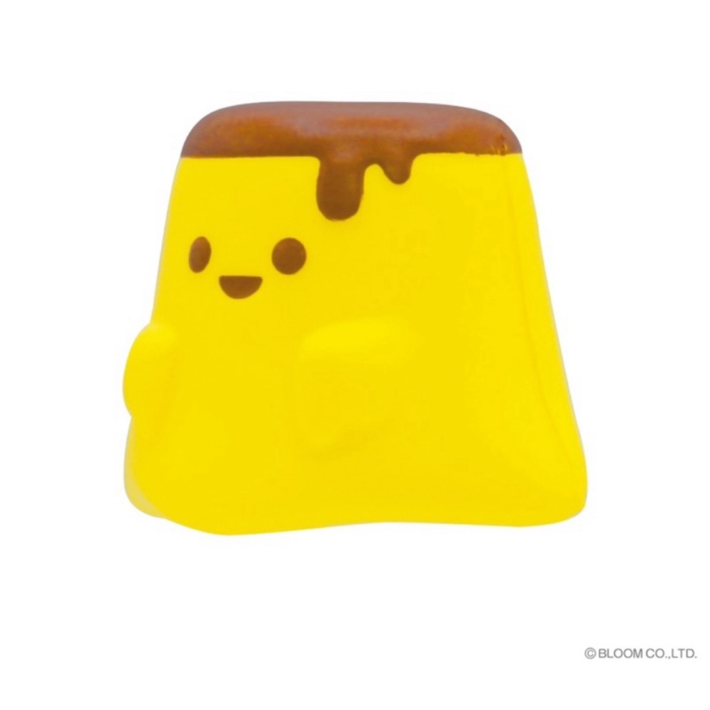 ibloom 日本 正版 可愛 👻 布丁 迷你 扭蛋 盲蛋 驚喜蛋 squishy 軟軟 捏捏 慢回彈 紓壓-細節圖3