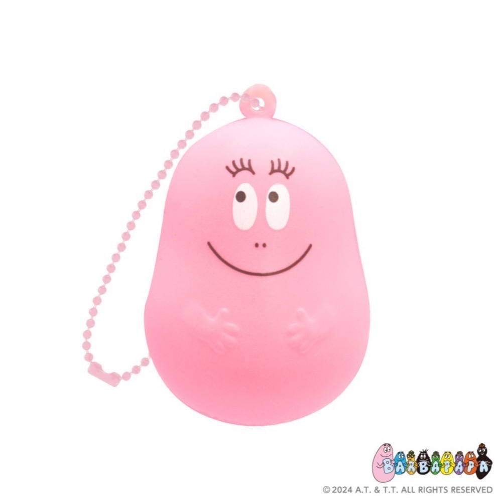 ibloom 日本正版 法國泡泡先生 Barbapapa 吊飾 驚喜 盲盒 SQUISHY 軟軟 慢回彈 捏捏 交換禮物-細節圖2