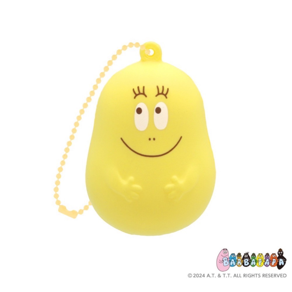 ibloom 日本正版 法國泡泡先生 Barbapapa 吊飾 驚喜 盲盒 SQUISHY 軟軟 慢回彈 捏捏 交換禮物-細節圖3