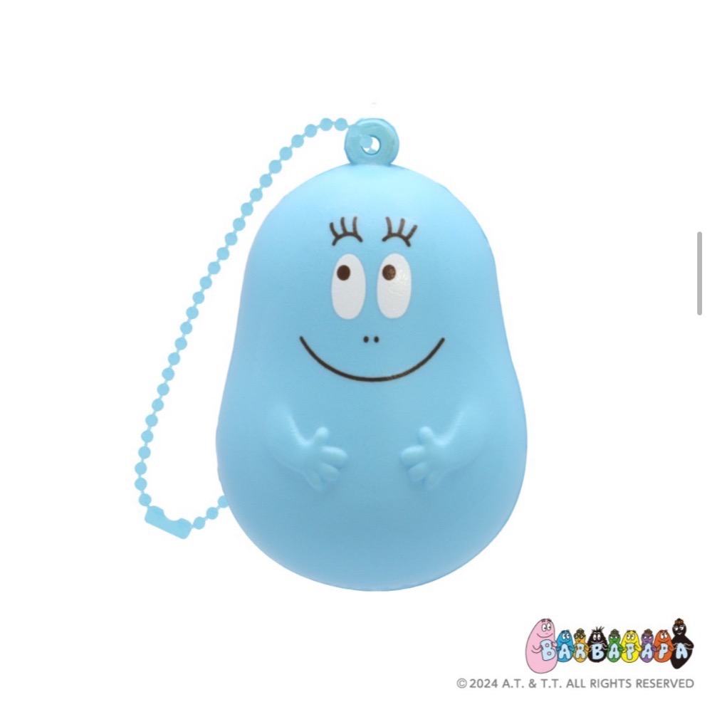 ibloom 日本正版 法國泡泡先生 Barbapapa 吊飾 驚喜 盲盒 SQUISHY 軟軟 慢回彈 捏捏 交換禮物-細節圖4