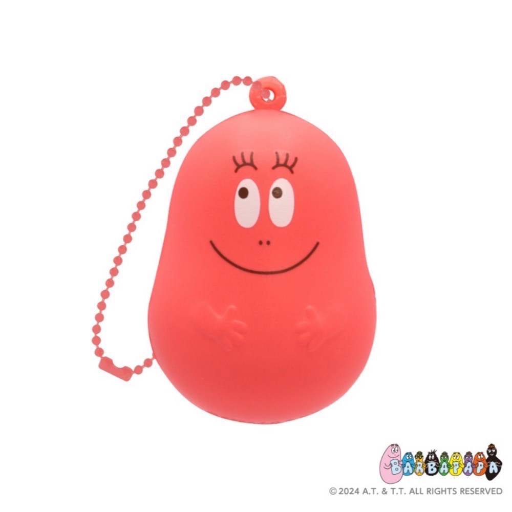 ibloom 日本正版 法國泡泡先生 Barbapapa 吊飾 驚喜 盲盒 SQUISHY 軟軟 慢回彈 捏捏 交換禮物-細節圖5
