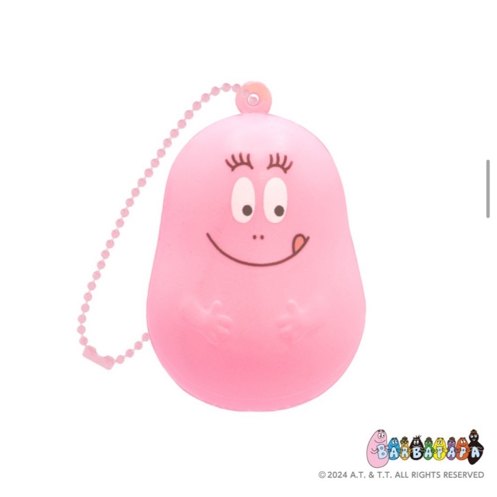 ibloom 日本正版 法國泡泡先生 Barbapapa 吊飾 驚喜 盲盒 SQUISHY 軟軟 慢回彈 捏捏 交換禮物-細節圖7