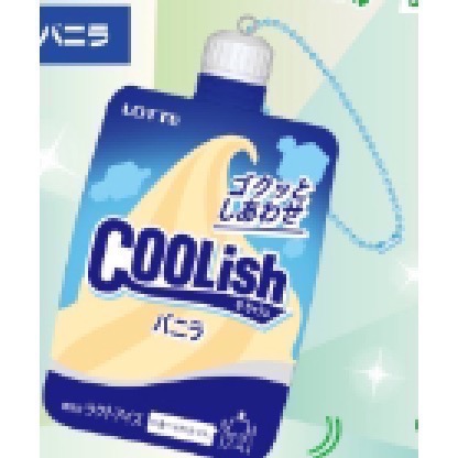 lotte 日本 正版 樂天 吸吸冰 COOLish 漂浮汽水 吊飾 squishy 軟軟 捏捏 慢回彈 交換禮物-規格圖1