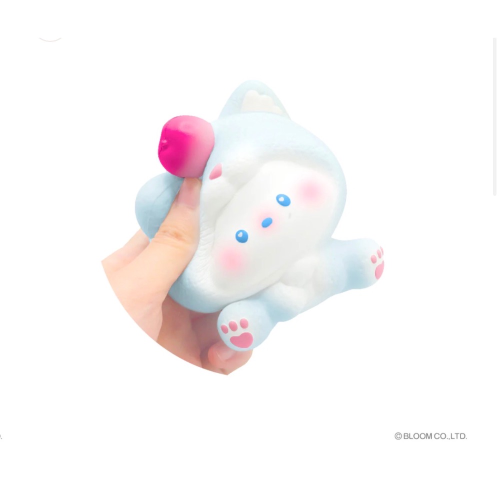 ibloom 日本 正版 可愛角色Puchi 的貓咪睡衣 Squishy 軟軟 捏捏 慢回彈 紓壓 療癒 交換禮物-細節圖8