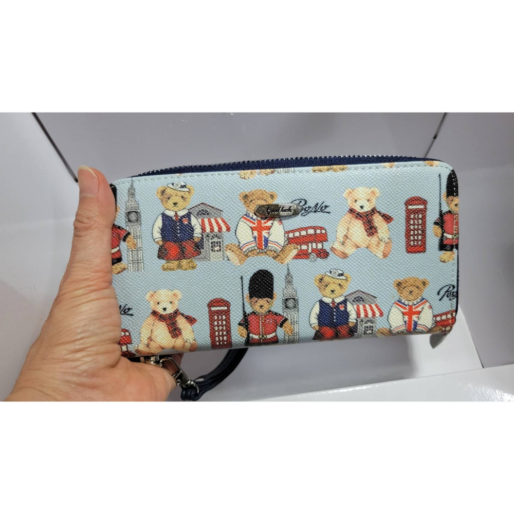 英倫風 韓版個性拉鏈大容量 學生 女士 錢包 長夾(僅此一個)-細節圖5