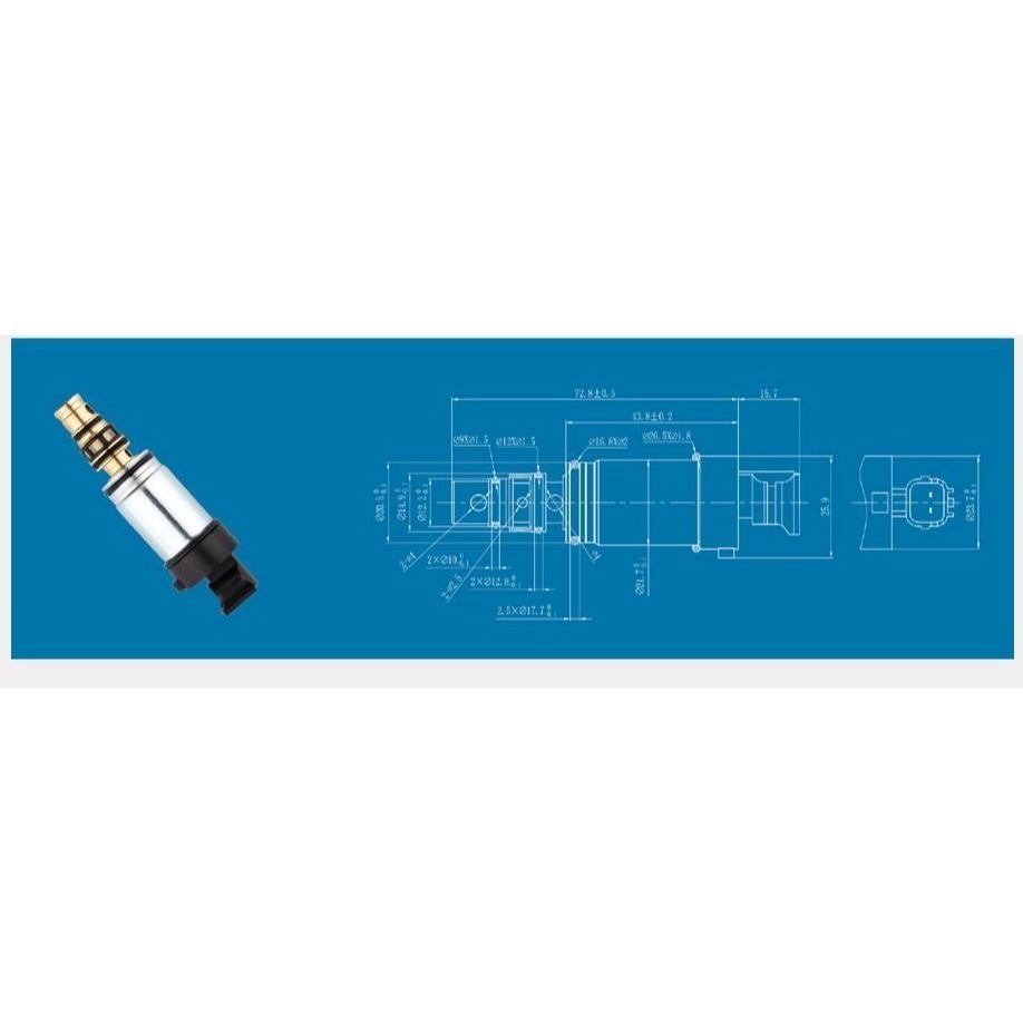 BMW寶馬全車系5/7系列E60 F10 F11 E90 E65汽車壓縮機電磁閥/壓力閥/電控閥請先私訊詢問報價再下單-細節圖2
