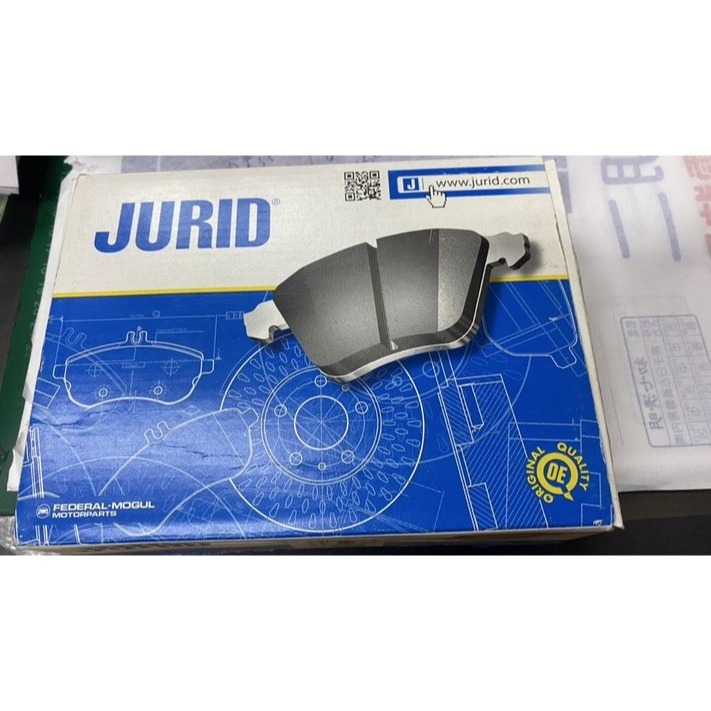 雪鐵龍C1 C2 C3  德國JURID 前 煞車皮 來令片 其它車款都有 請先私訊詢問報價再下單-細節圖2