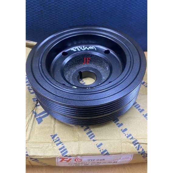 日產 QUEST Primera 霹靂馬QRV BLUEBIRD 曲軸皮帶盤 曲軸普利盤 請先私訊詢問報價再下單-細節圖3