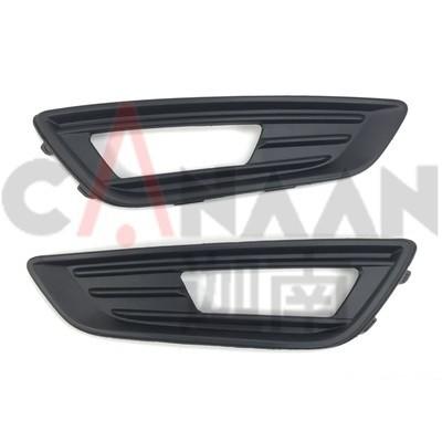 現貨不用等 一對價 Ford Focus mk3.5 霧燈罩 鍍鉻亮框款 黑色亮面烤漆款 一般塑料黑色款 霧燈框-細節圖3