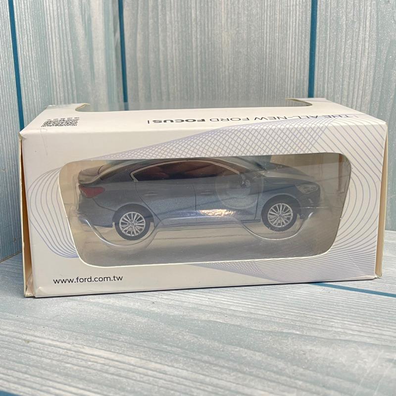 庫存新品 1/43 2019 台灣福特原廠 Ford New focus mk4 模型車 迴力車 玩具車 塑膠製 四門款-細節圖3