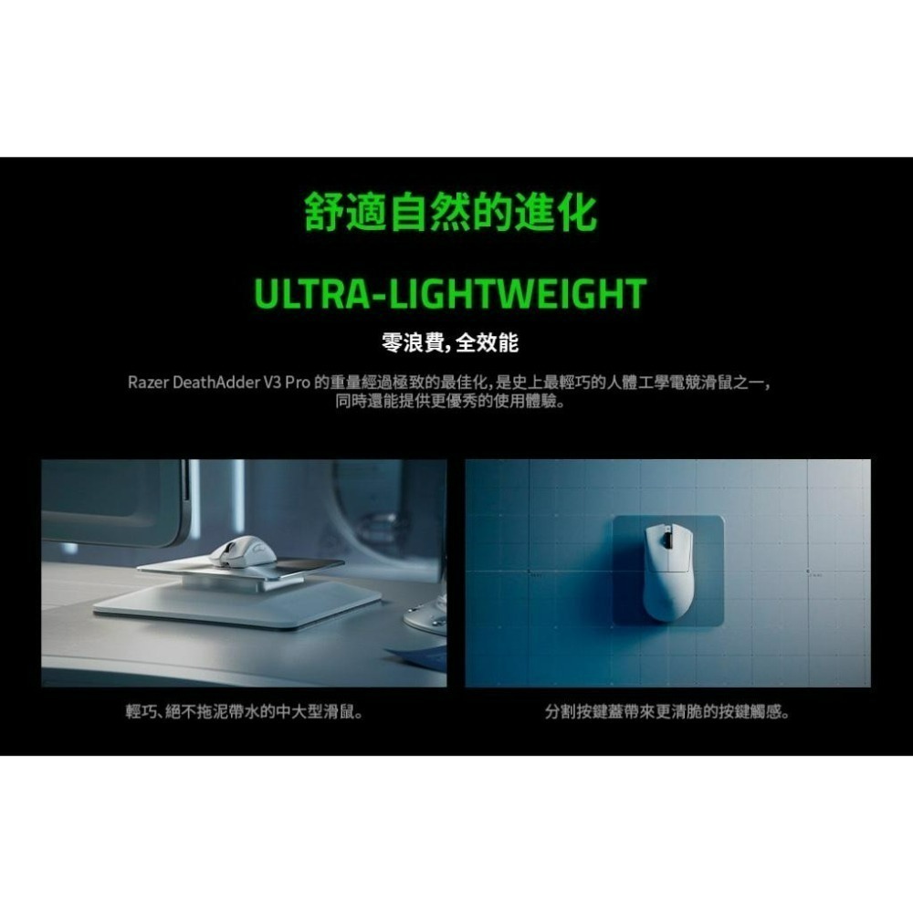 RAZER 煉獄蝰蛇 V3 PRO + HYPERPOLLING Wireless Dongle 新品組合-細節圖4
