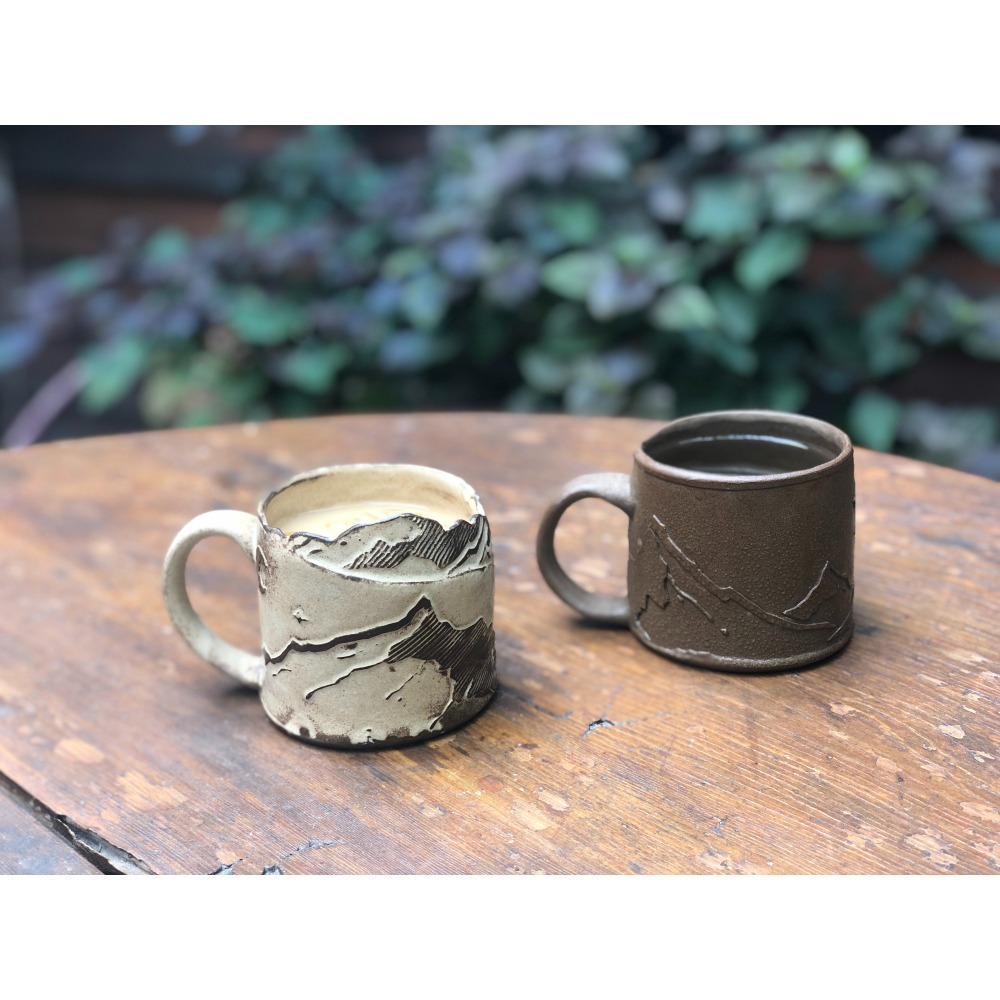 山河記淺浮雕把杯-細節圖4