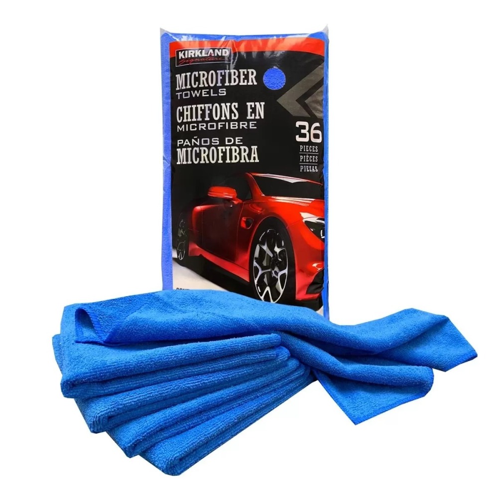 ☆【かふえ咖徽】☆~ COSTCO 好市多代購~ Kirkland Signature 科克蘭 超細纖維擦拭布36入-細節圖9