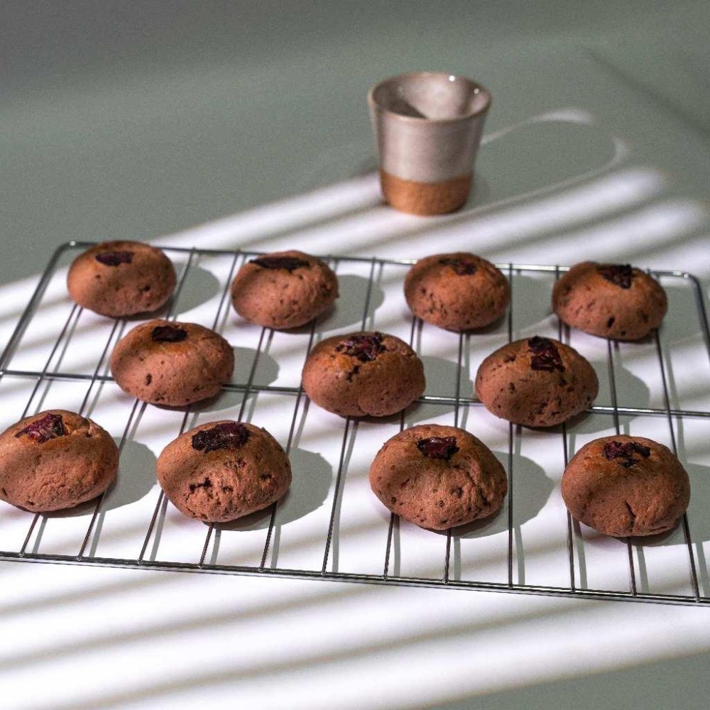 🌹玫瑰蜂蜜麻糬 軟餅乾 最不甜! 🐈BB貓甜點 低糖 減糖 55g Rose Honey Mochi-細節圖3