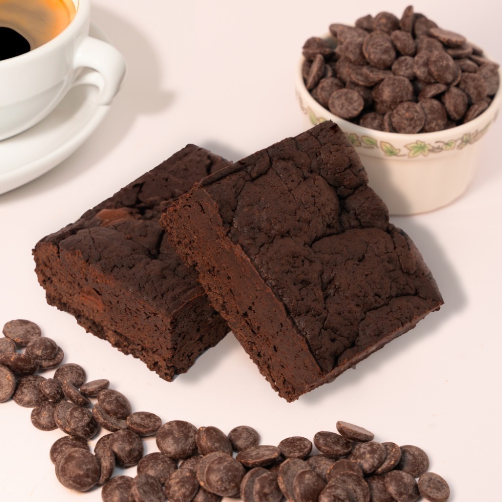 🍫原味 70%苦甜 布朗尼 最不甜! 健康🐈BB貓甜點 扎實濃郁 減糖 低糖 65g Brownie-規格圖8