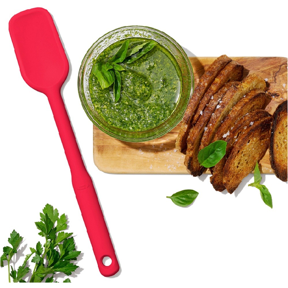 美國OXO 全矽膠刮杓-紅 OX0103006A-細節圖6