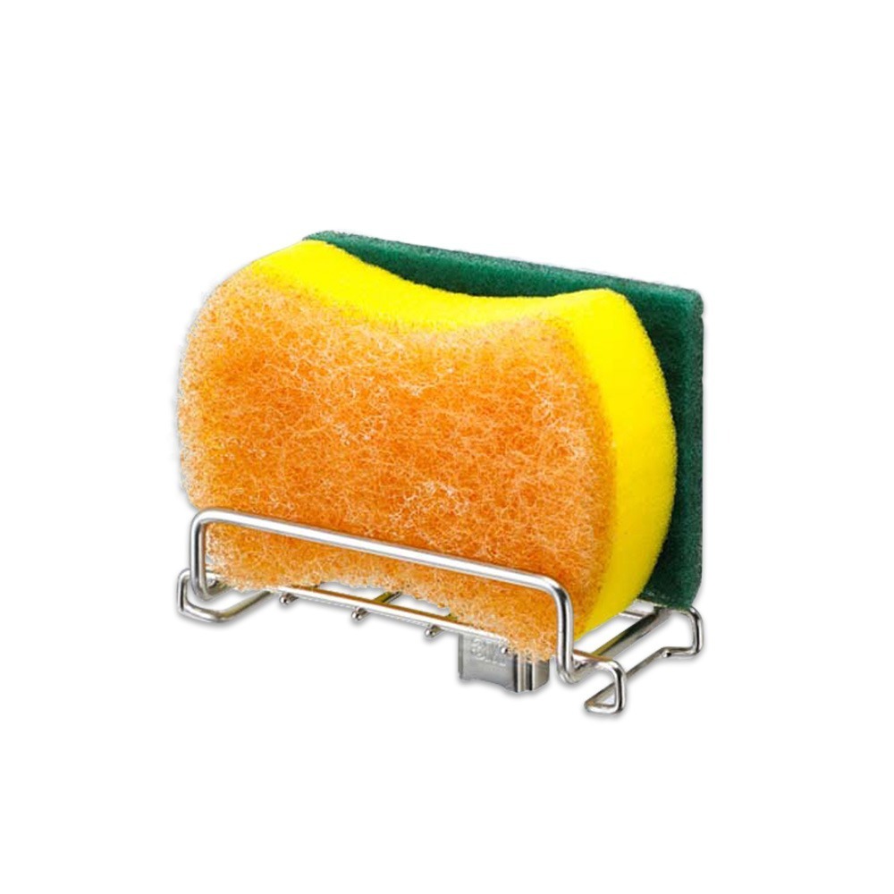 3M 17679B 無痕金屬防水收納系列-菜瓜布收納架 304不銹鋼-細節圖2