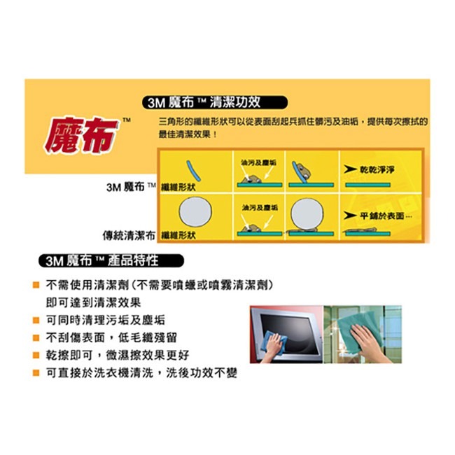 3M 魔布液晶銀幕擦拭布-細節圖3