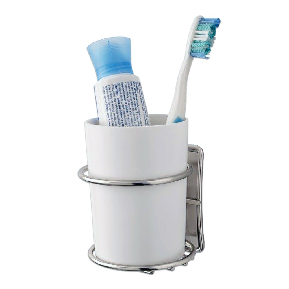 3M BATH38 無痕金屬防水收納系列-漱口杯架(美國設計款)-細節圖2